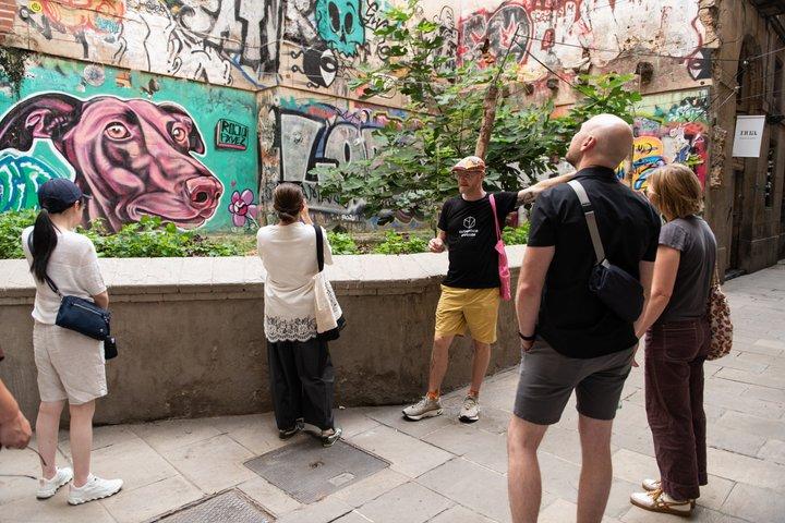 Barcelona Street Art Tour with Exclusive Artist Studios Visit