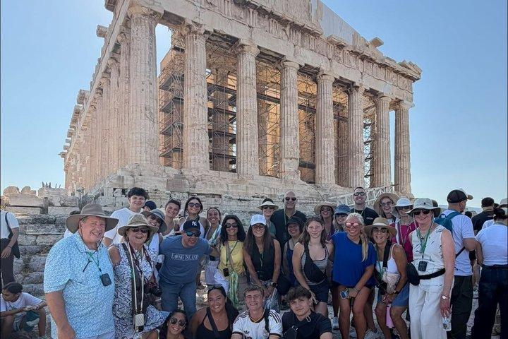 Acropolis und Plaka Lokale Geführte Wanderung