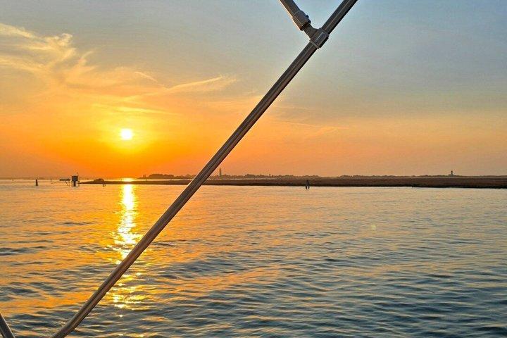 Sunset aperitivo in the lagoon