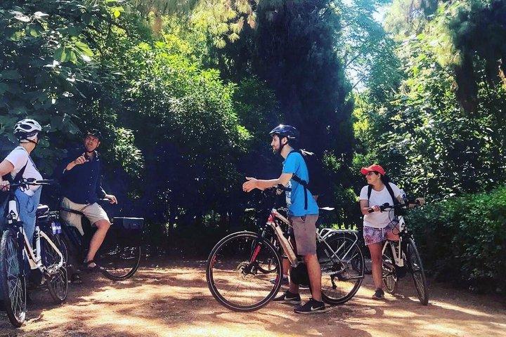 アクロポリス古代遺跡 ガイド付きアテネのロードバイクツアー