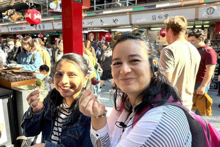浅草での歴史散策とストリートフード＆スイーツ