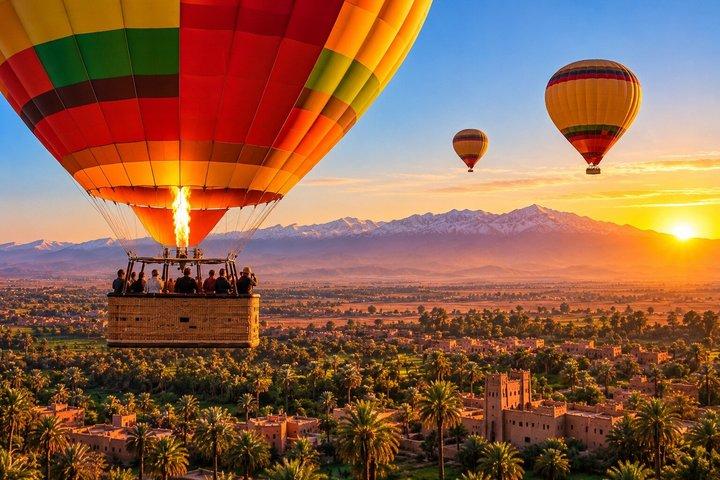Marrakech: Ballongflygning, Berberfrukost & Intyg