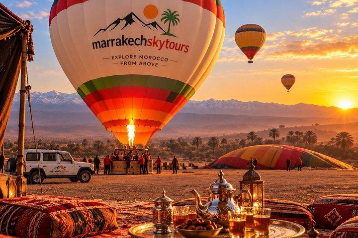 Marrakech: Ballongflygning, Berberfrukost & Intyg