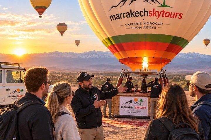 Marrakech: Ballongflygning, Berberfrukost & Intyg