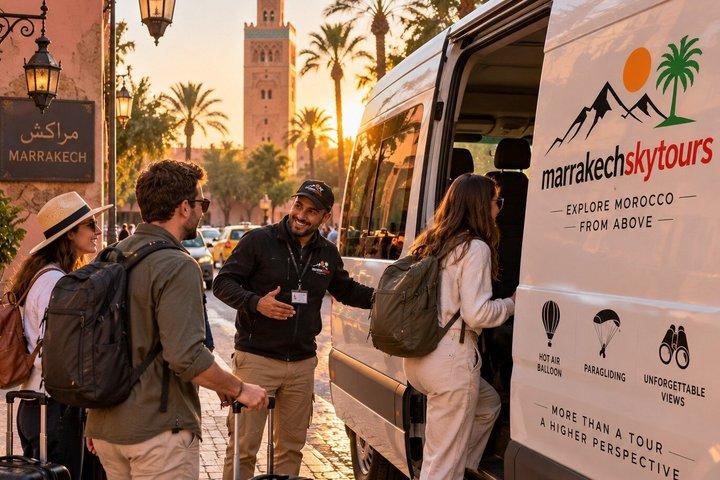 Marrakech: Ballongflygning, Berberfrukost & Intyg