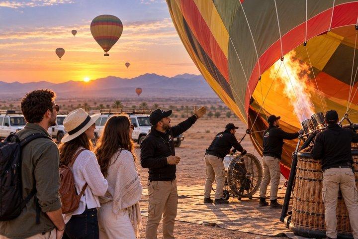 Marrakech: Ballongflygning, Berberfrukost & Intyg