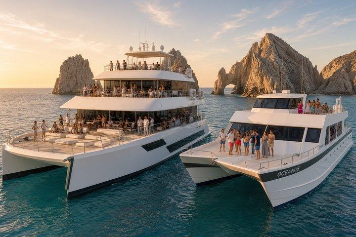 Cabo Adventures: TwentyFive or Oceanus | Sunset/Snorkel + Pickup