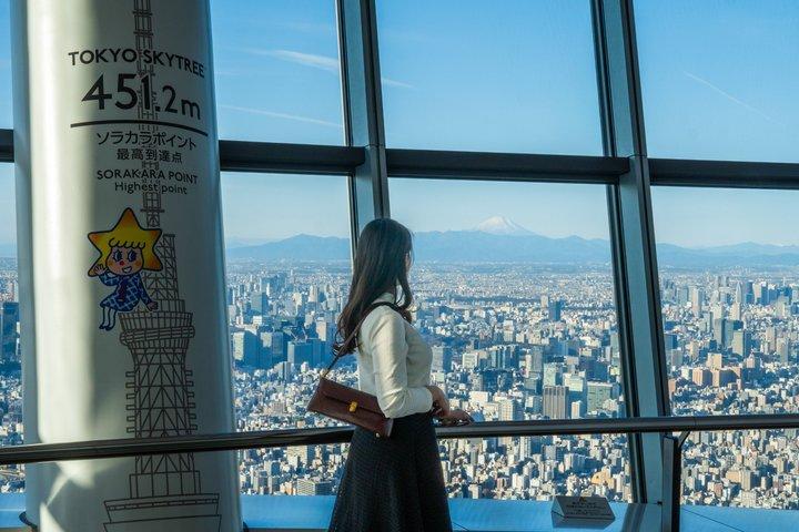 Ingresso para o Tokyo Skytree com deck Tembo e galeria