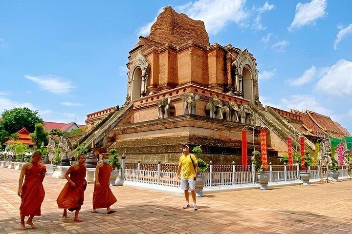 チェンマイ：ワットチェディルアンでの本物の僧侶体験