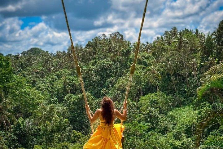 バリ島ATVツアー、棚田、ウブドスイング、ラグーンオールインクルーシブ