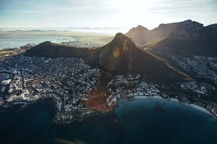Passeio de Helicóptero por Robben Island e Centro da Cidade de Cidade do Cabo