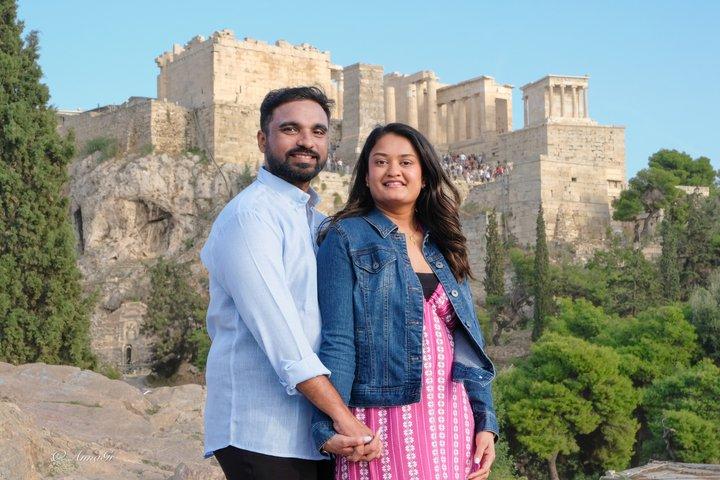 Private Photo Shoot in Athens with Acropolis Views
