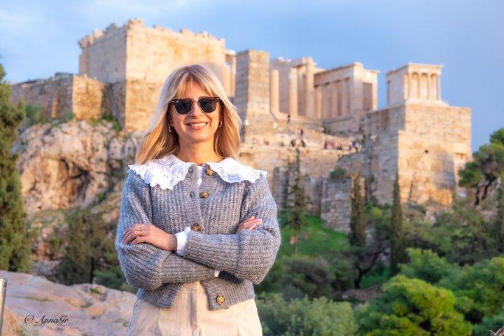 Private Photo Shoot in Athens with Acropolis Views