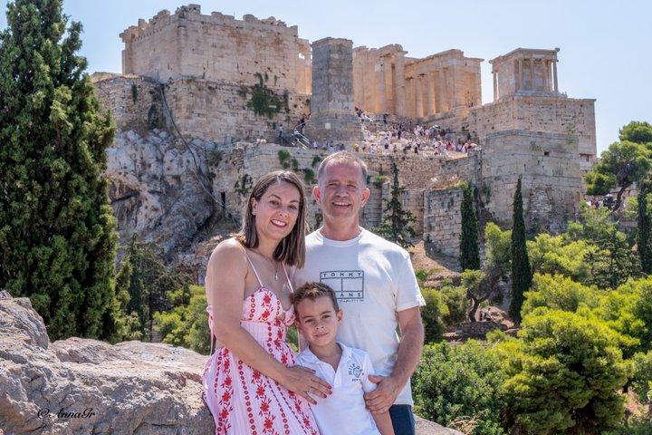 Private Photo Shoot in Athens with Acropolis Views
