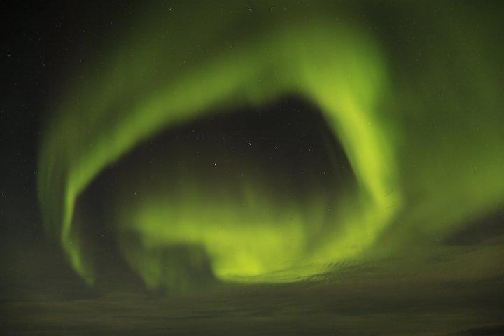 Tour di caccia all'aurora di Yellowknife in autobus