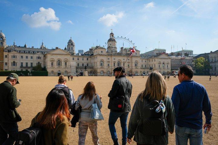 Privat tur i Buckingham Palace og vagtskifte