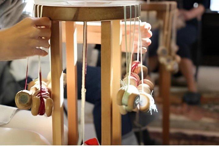 Kumihimo Strap Bracelet Workshop in Tokyo National Museum