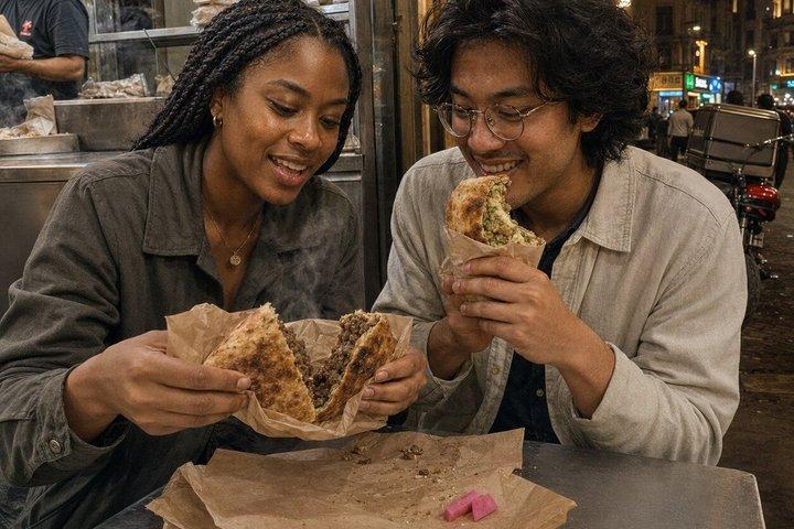 カイロ秋ダウンタウンフード＆バー巡り（ドリンク付き）