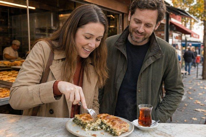 Istanbul Autumn Vegetarian Kadıköy Street Food Walk