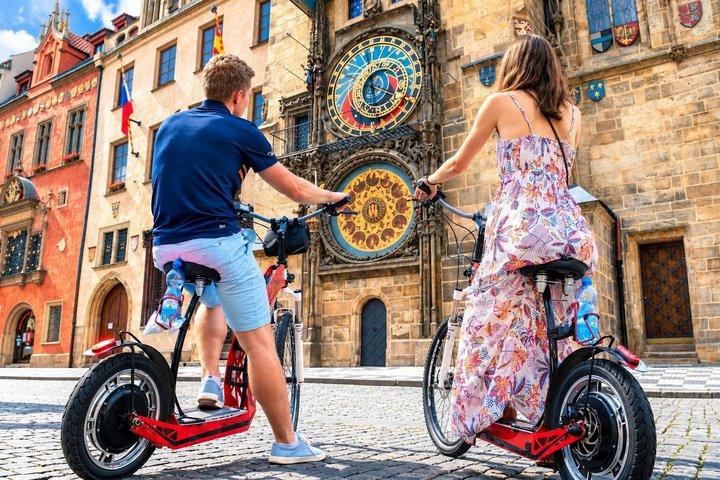 Prag Fat Tire oder regelmäßige Roller Stadtrundfahrt