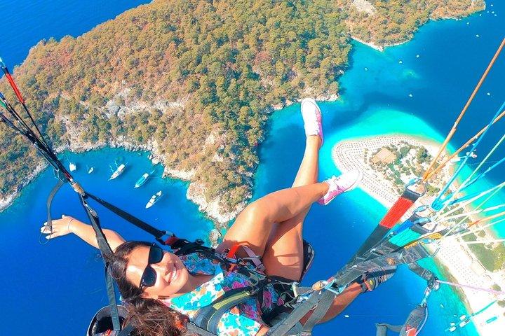 Aventure de parapente en tandem depuis Babadağ à Fethiye Ölüdeniz