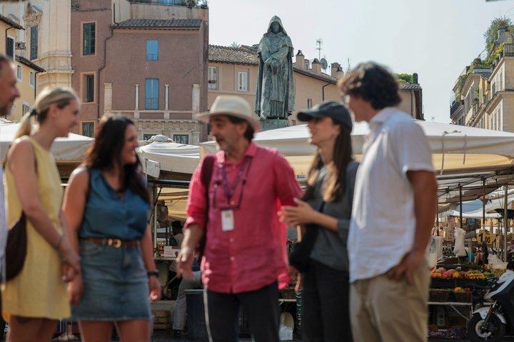 ローマ・トラステヴェレ・カンポ・デ・フィオーリ通りフードツアー地元の人のように食べる