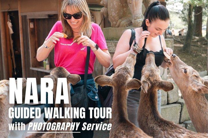 [Deer, Samurai, & Buddhism] Nara Guided Walking Tour + Photoshoot
