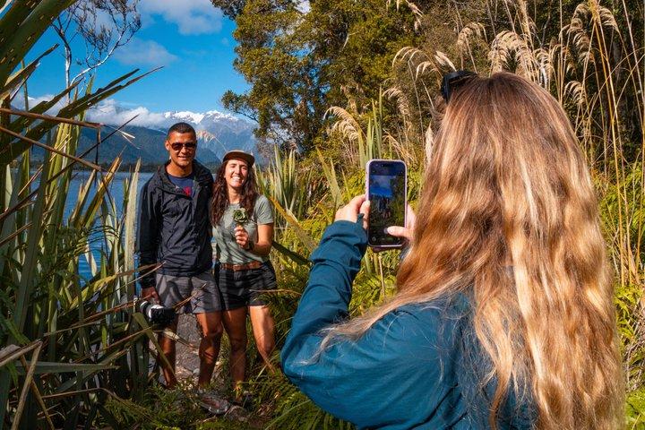Small Group Lake Mapourika Kayak & Hike in Okarito Kiwi Sanctuary