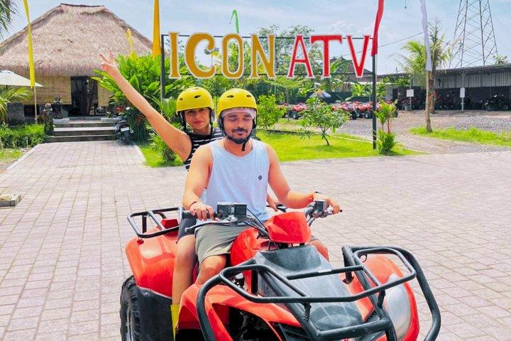 バリ島 ATV ホワイトウォーターラフティング＆ジャングルスイングアドベンチャー終日