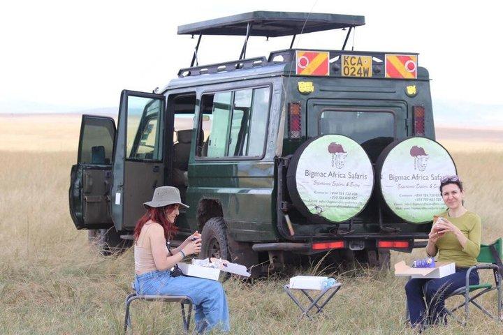 4 dages masai mara - Lake nakuru 4x4 land cruiser jeep safari