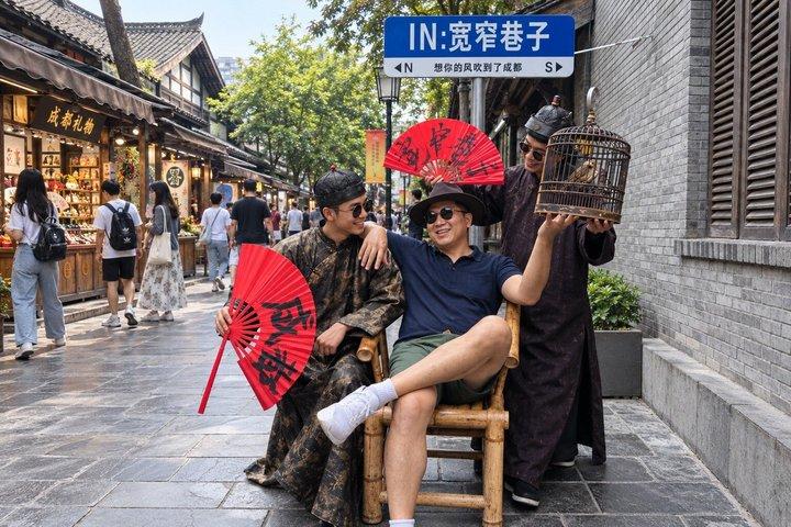 プライベート成都ツアー：ジャイアントパンダ基地、茶文化、地元ランチ
