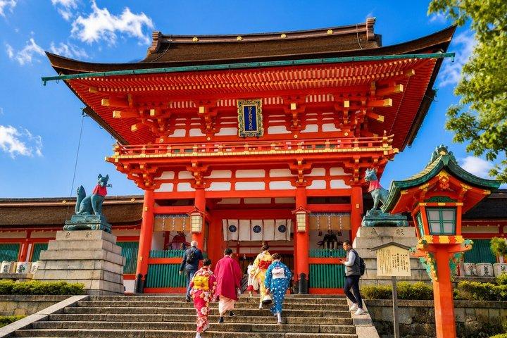 大阪または京都からの京都&奈良日帰り旅行(オプションでランチ付き)