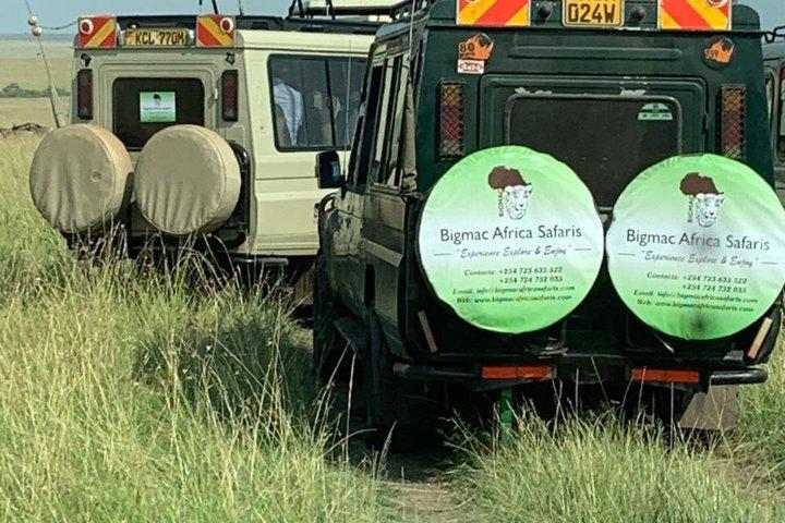 3days Masai Mara private safari med 4x4 land cruiser Jeep