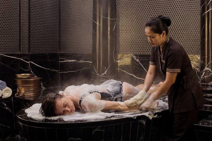 Moroccan Hammam and Full Massage with Private Pickup in Marrakech