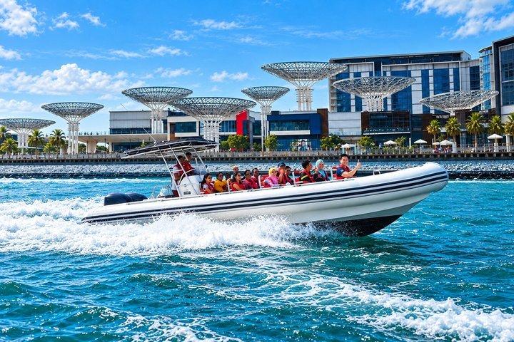 Dubai Speedboat Tour - Marina, Atlantis, Palm & Burj Al Arab