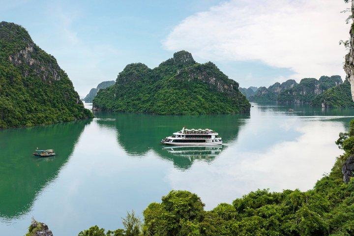ハノイ発、海獅クルーズ付きハロン湾1日旅行