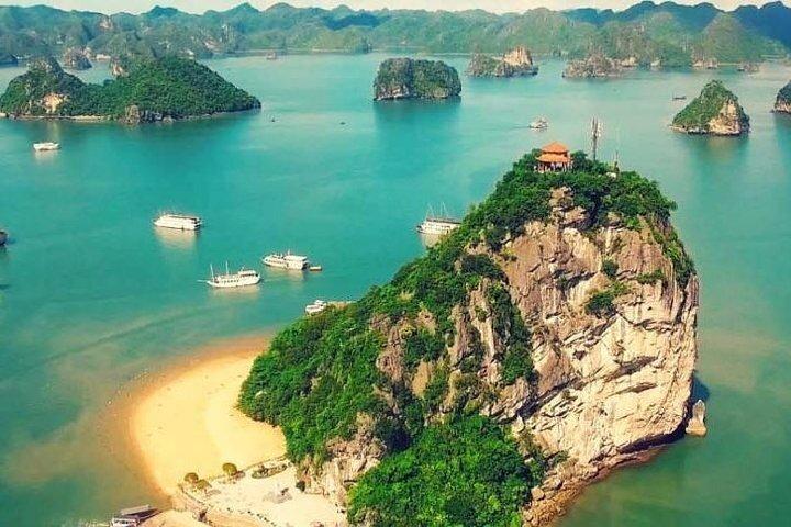 ハノイ発、海獅クルーズ付きハロン湾1日旅行