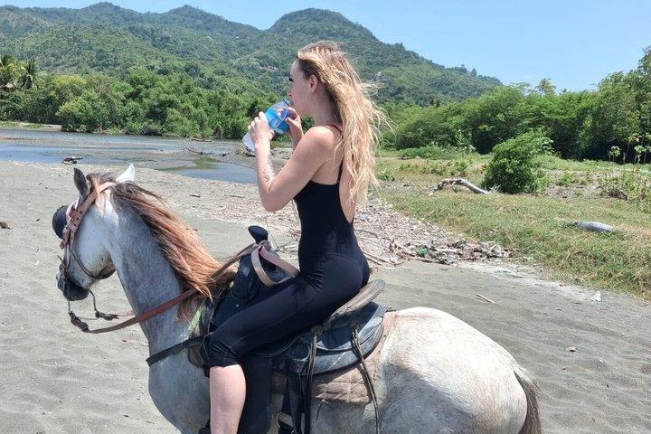 プエルトプラタでのビーチと田園地帯の乗馬アドベンチャー