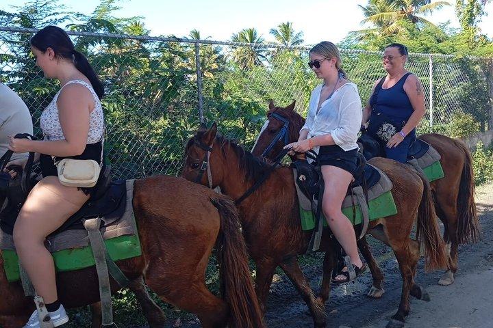プエルトプラタでのビーチと田園地帯の乗馬アドベンチャー