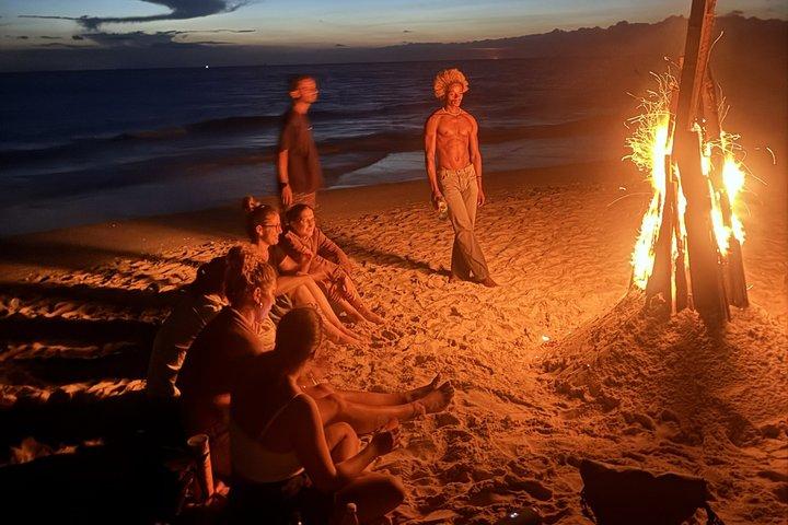 Zanzibar Sunset Experience on a Sandbank with Beach Fire