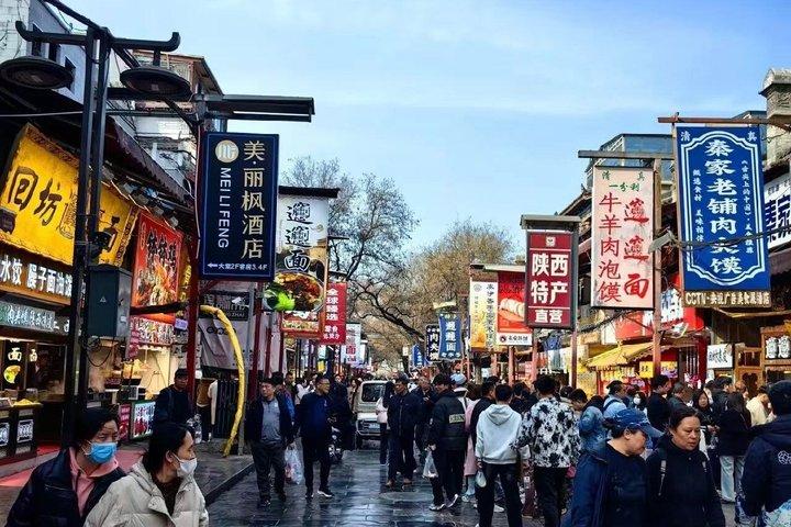 西安回民街フードウォーク(地元ガイド付き)