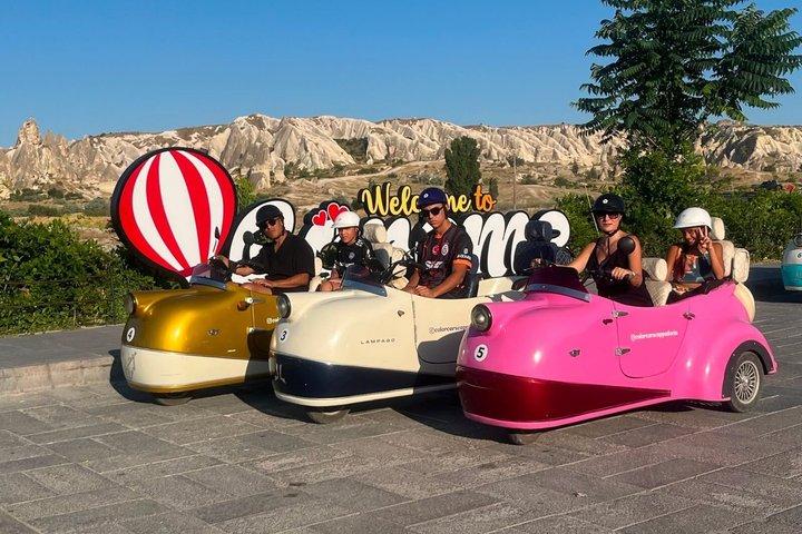 カッパドキアでのレトロ三輪バイクツアー