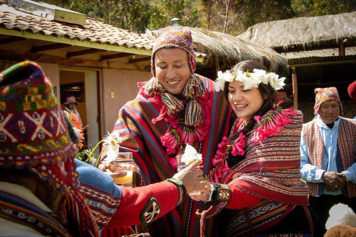 クスコのシャーマンによるプライベートなアンデス式結婚式