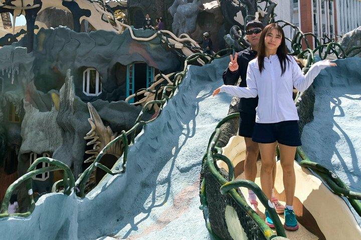 ダラットより：ランビアン山、クレイジーハウス、ダタンラ滝