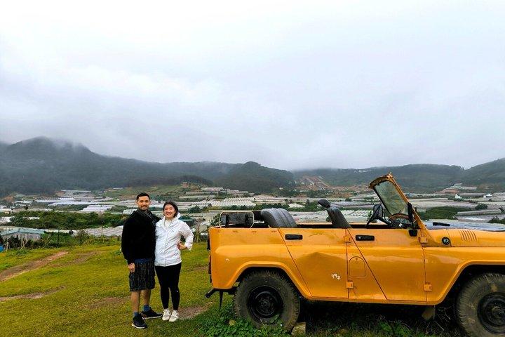 ダラットより：ランビアン山、クレイジーハウス、ダタンラ滝