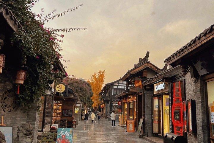 パンダと地元名所を巡るプライベート成都終日市内ツアー