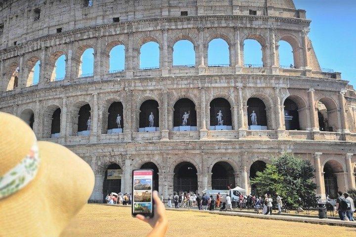 Rome : Billet d'entrée chronométré Colisée avec Arène + Audioguide