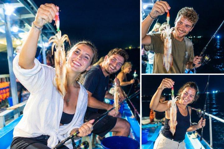 Phu Quoc Sunset Cruise and Night Squid Fishing with Dinner