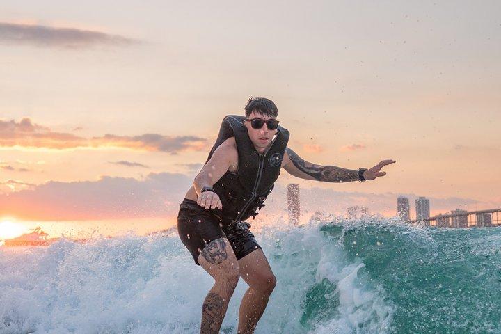 Golden Hour Wakesurf Experience in Miami