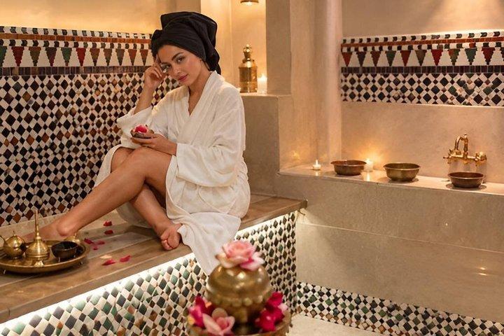 Moroccan Hammam and Full Massage with Private Pickup in Marrakech